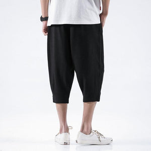 Golden cloud linen pants