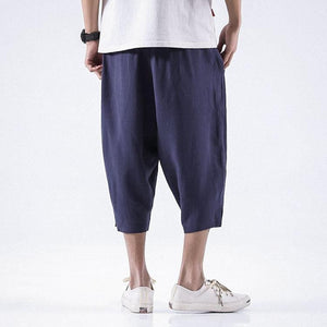 Golden cloud linen pants