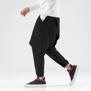 Animal scratch harem pants