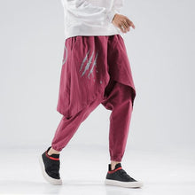 Load image into Gallery viewer, Animal scratch harem pants