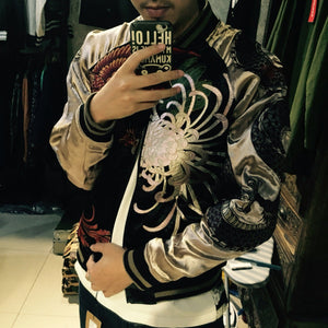 Hyper premium tiger turtle snake sukajan jacket