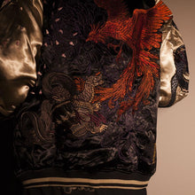 Load image into Gallery viewer, Hyper premium fire phoenix &amp; tiger sukajan jacket
