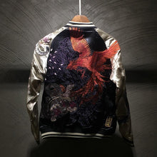 Load image into Gallery viewer, Hyper premium fire phoenix &amp; tiger sukajan jacket