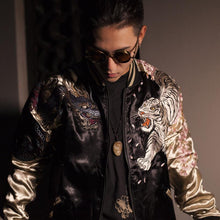 Load image into Gallery viewer, Hyper premium fire phoenix &amp; tiger sukajan jacket