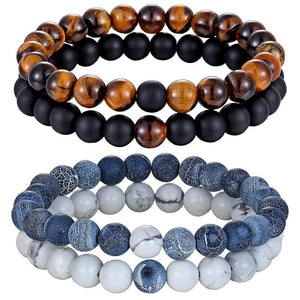 Double layer Buddha bracelet