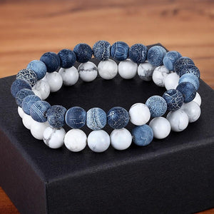 Double layer Buddha bracelet