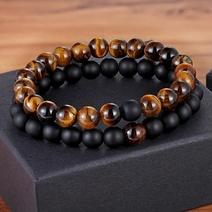 Double layer Buddha bracelet