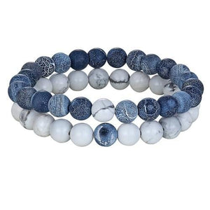 Double layer Buddha bracelet