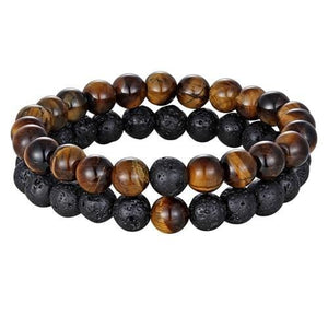 Double layer Buddha bracelet