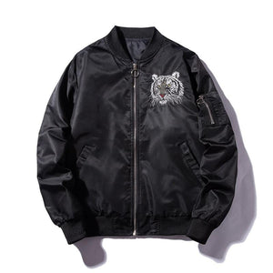 Tiger roar bomber jacket