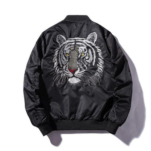 Tiger roar bomber jacket