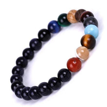 Load image into Gallery viewer, Celestial planets buddha bead bracelet