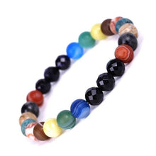 Load image into Gallery viewer, Celestial planets buddha bead bracelet