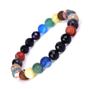 Celestial planets buddha bead bracelet