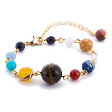 Load image into Gallery viewer, Celestial planets buddha bead bracelet