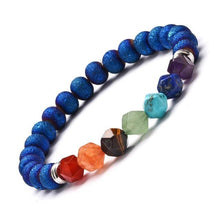 Load image into Gallery viewer, Celestial planets buddha bead bracelet