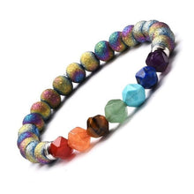 Load image into Gallery viewer, Celestial planets buddha bead bracelet