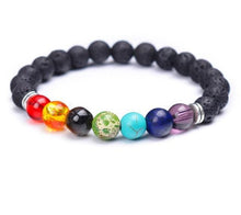 Load image into Gallery viewer, Celestial planets buddha bead bracelet