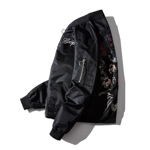 Dragon tiger bomber jacket