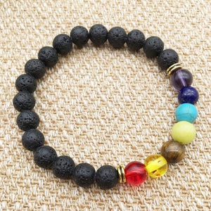 Black lava healing bracelet