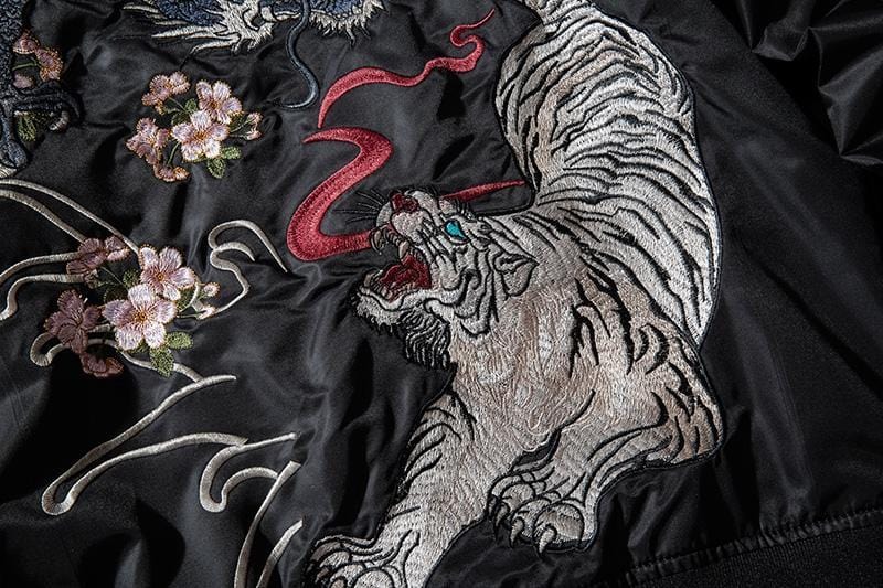 Dragon tiger bomber jacket – High Street Beast