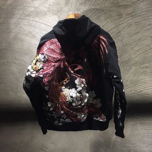 Hyper premium mystical bird hoodie