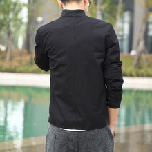 Load image into Gallery viewer, Solid Tang Dynasty bomber jacket
