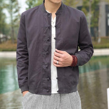 Load image into Gallery viewer, Solid Tang Dynasty bomber jacket