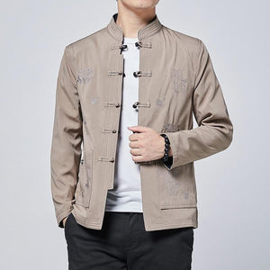 Shadow kanji Tang Dynasty jacket