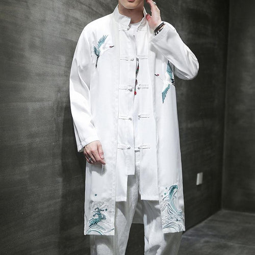 Sansui long trench coat