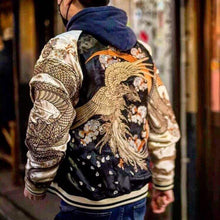 Load image into Gallery viewer, Hyper premium phoenix dragon embroidery sukajan jacket