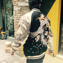 Load image into Gallery viewer, Hyper premium phoenix dragon embroidery sukajan jacket