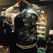 Load image into Gallery viewer, Hyper premium phoenix dragon embroidery sukajan jacket