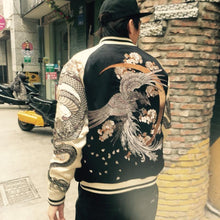 Load image into Gallery viewer, Hyper premium phoenix dragon embroidery sukajan jacket