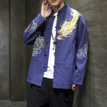 Load image into Gallery viewer, Dragon cloud Tang Dynasty jacket