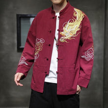 Load image into Gallery viewer, Dragon cloud Tang Dynasty jacket