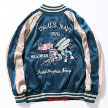 Load image into Gallery viewer, 2 sided East meets West Sukajan jacket