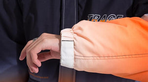 Worried face thermal jacket