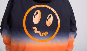 Worried face thermal jacket
