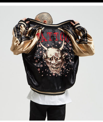 Hyper premium 2 sided dragon oni sukajan jacket