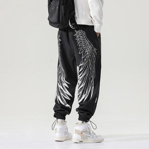 Angel wings street jogger pants