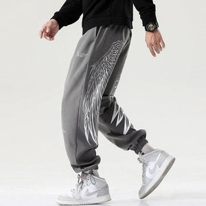 Angel wings street jogger pants