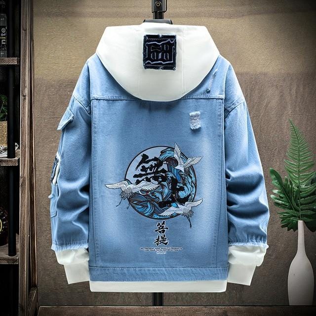 Eastern street x ancient graffiti denim jacket – High Street Beast