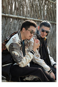Hyper premium rising phoenix eastern tiger sukajan jacket