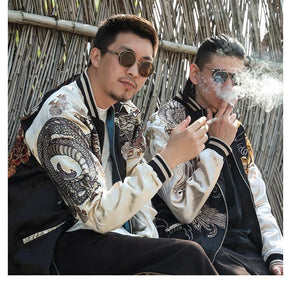 Hyper premium rising phoenix eastern tiger sukajan jacket