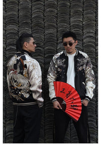 Hyper premium rising phoenix eastern tiger sukajan jacket