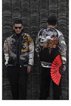 Load image into Gallery viewer, Hyper premium rising phoenix eastern tiger sukajan jacket