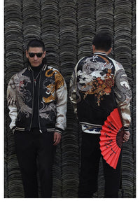 Hyper premium rising phoenix eastern tiger sukajan jacket