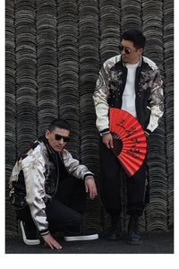 Hyper premium rising phoenix eastern tiger sukajan jacket