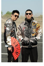 Load image into Gallery viewer, Hyper premium rising phoenix eastern tiger sukajan jacket